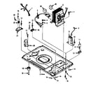 Kenmore 5648773580 microwave parts diagram