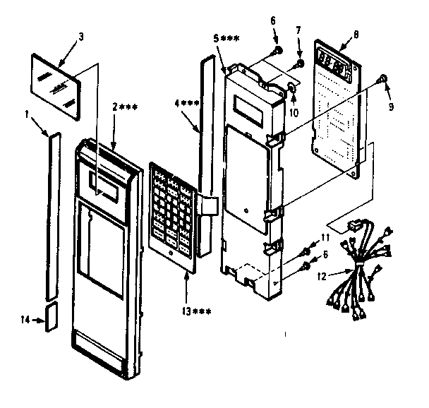 CONTROL PANEL PARTS