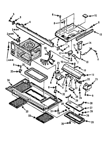 Grill and duct parts-a