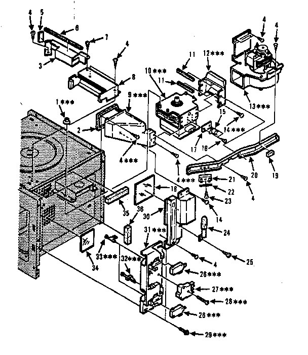 Switches and microwave parts