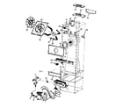 Kenmore 867778360 functional replacement parts diagram