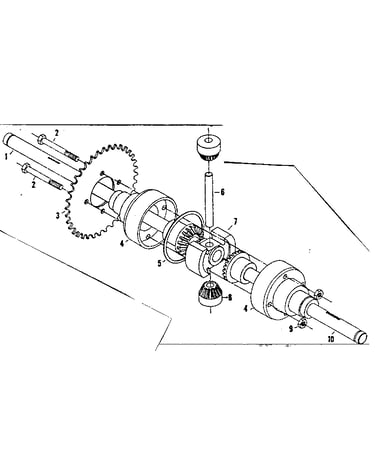 Differential & axle assembly no. 55700