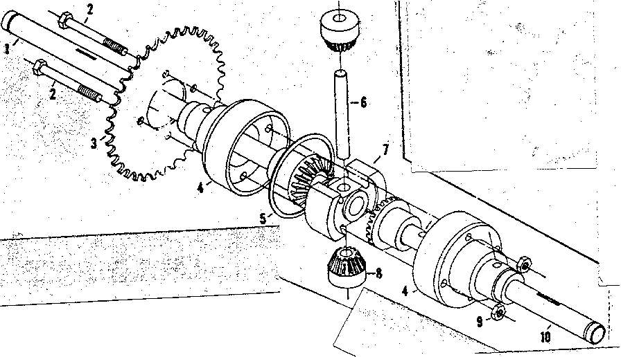 Differential & axle assembly no. 53585