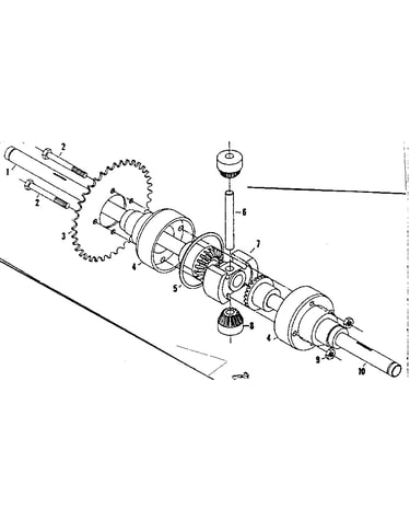 Differential & axle assembly no. 55700