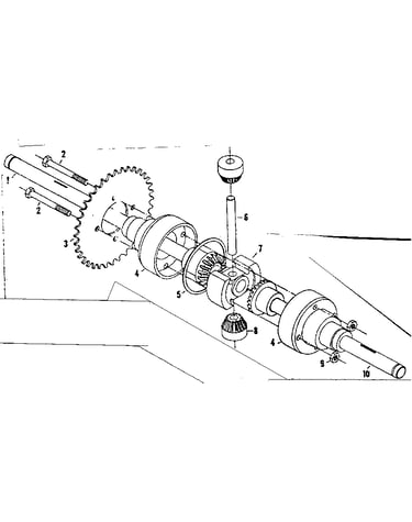 Differential & axle assembly no. 55065