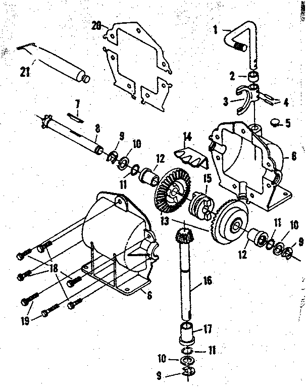 Gear case assembly