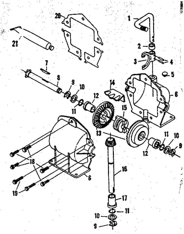Gear case assembly