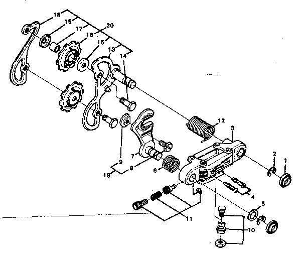 Rear derailleur