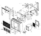 Kenmore 867778010 furnace body diagram