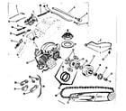 Craftsman 91762805 engine / chain and guide bar diagram