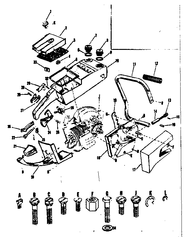 Sears chain saw