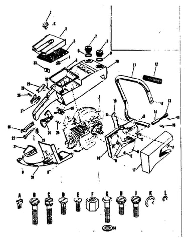 Sears chain saw