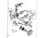 Craftsman 91763201 cylinder /crankshaft and rewind starter diagram