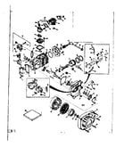 Cylinder /crankshaft and rewind starter