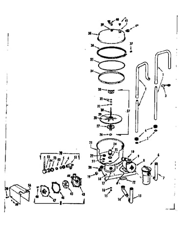 Sears swimming pool filter