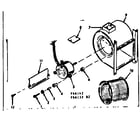 Kenmore 86766142 h-q blower assembly diagram