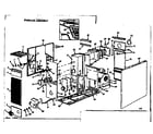 Kenmore 86766351 furnace assembly diagram
