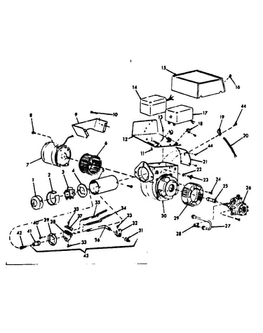 Oil burner assembly