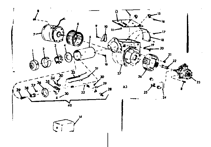 Oil burner assembly