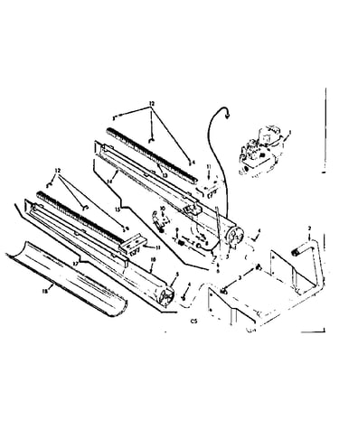 Burner & manifold assembly