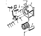 Kenmore 8676663 h-q blower assembly diagram