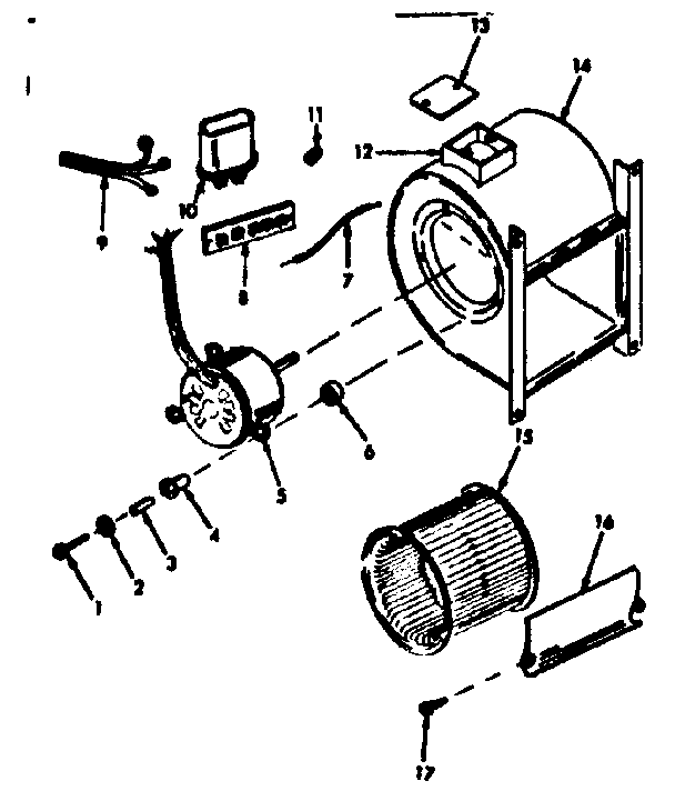 H-q blower assembly