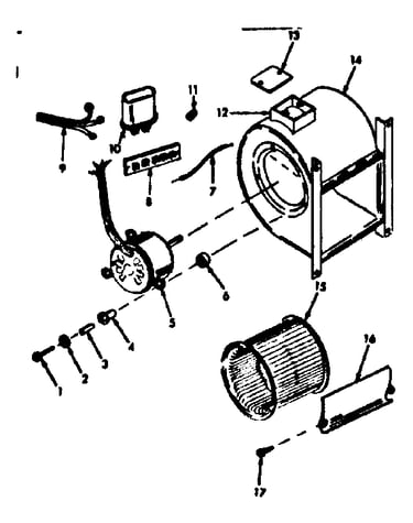 H-q blower assembly