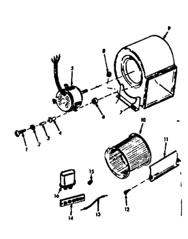 H-q blower assembly