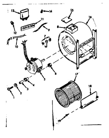 H-q blower assembly