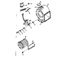 Kenmore 86774172 h-q blower assembly diagram