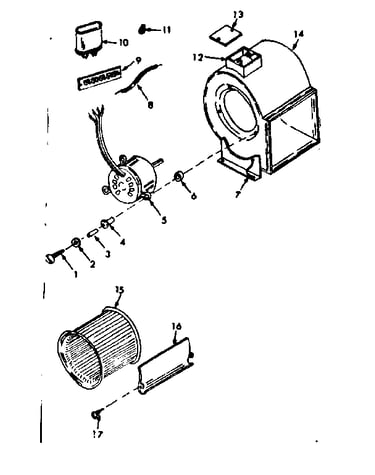 H-q blower assembly