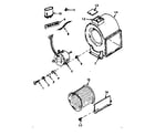 Kenmore 86774272 h-q blower assembly diagram