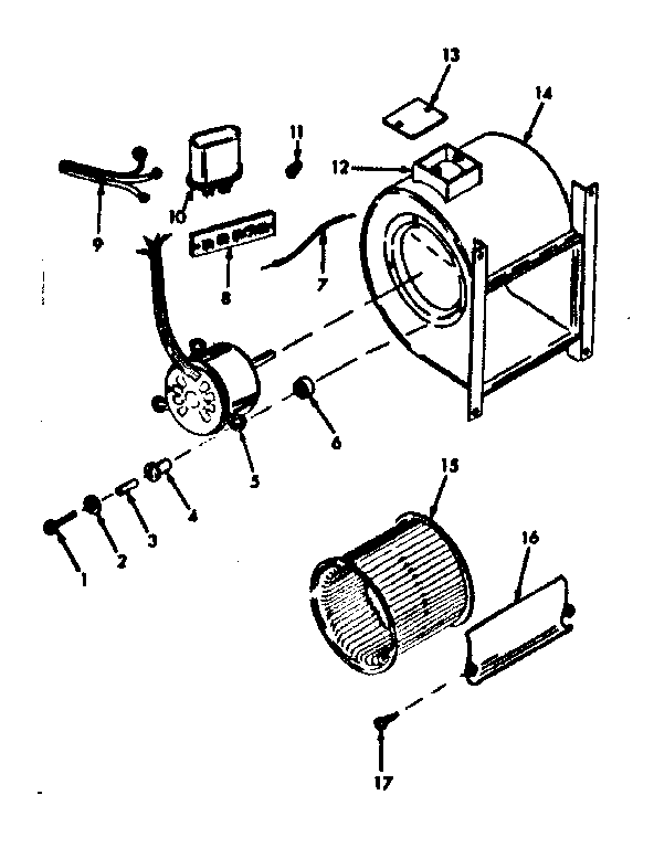 H-q blower assembly