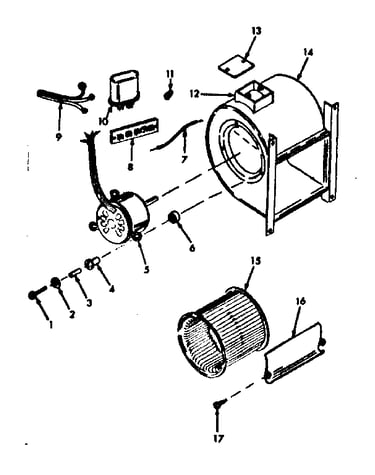 H-q blower assembly