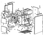 Kenmore 86774472 furnace assemblies diagram
