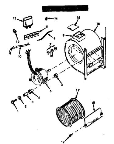 H-q blower assembly