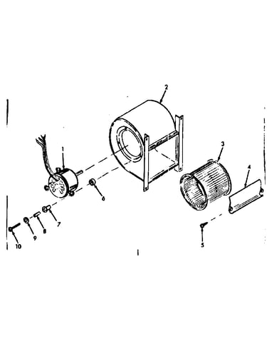 H-q blower assembly