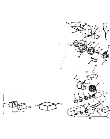 Oil burner assembly