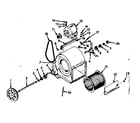 Kenmore 86774774 blower assembly diagram