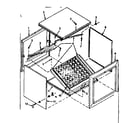 Kenmore 86774774 filter compartment kit diagram