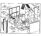 Kenmore 86776172 furnace assemblies diagram