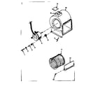 Kenmore 86776270 h-q blower assembly diagram