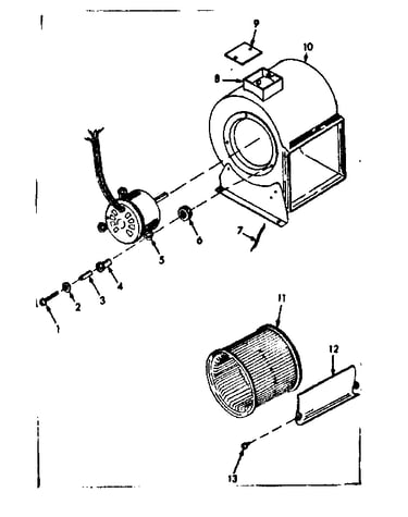 H-q blower assembly