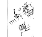 Kenmore 86776472 h-q blower assembly diagram