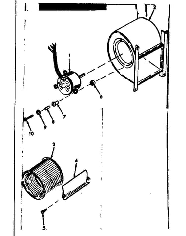 H-q blower assy