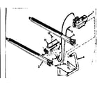 Kenmore 86776672 burner & manifold assembly diagram