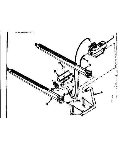 Burner & manifold assembly