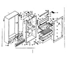 Kenmore 1066651010 cabinet parts diagram