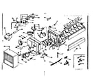 Kenmore 1066651602 ice maker parts diagram
