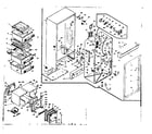 Kenmore 1066651613 cabinet parts diagram